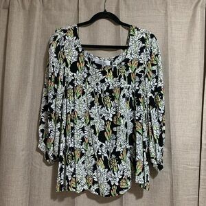 Fighting Eel | Ava Sky Top Girona Black Tuberose Size Large